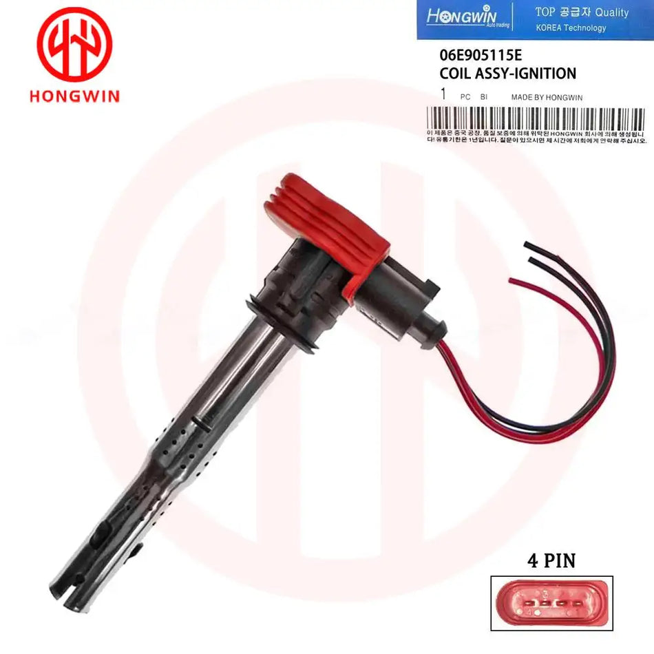 Bobina de Ignição para Audi A3 A4 A5 R8 8P Quattro