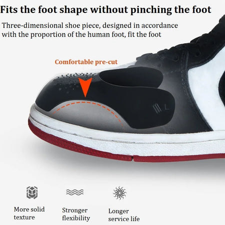 Toe Cap Support Shoe Stretcher Keeping Shoe Shiel Expander Shoe Crease Line Kit Guard Heal Protector Anti Prevent Bending Crack