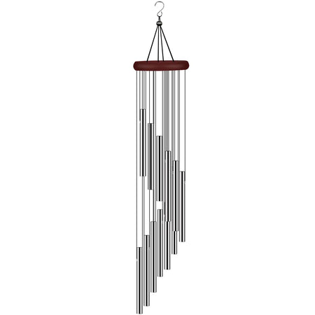 Miwayer 12 Tubes Wind Chimes &ndash; Loud Outdoor Garden Melody Golden