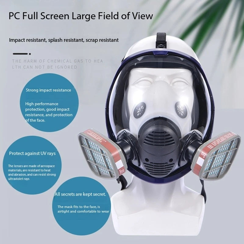 6800 Ball Type Full Face Mask &ndash; Maximum Chemical Protection