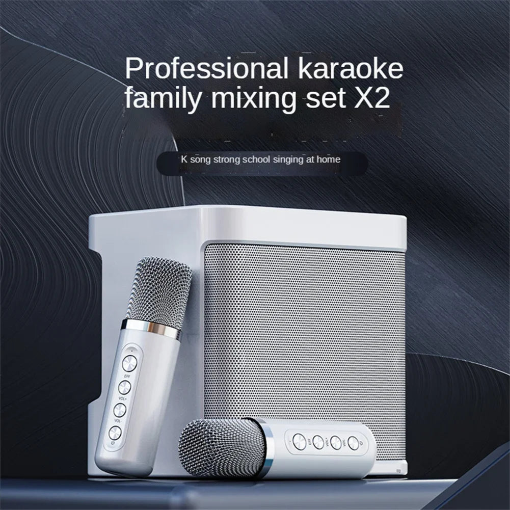KD203 Karaoke Machine &ndash; Voice Change and Dual Microphones