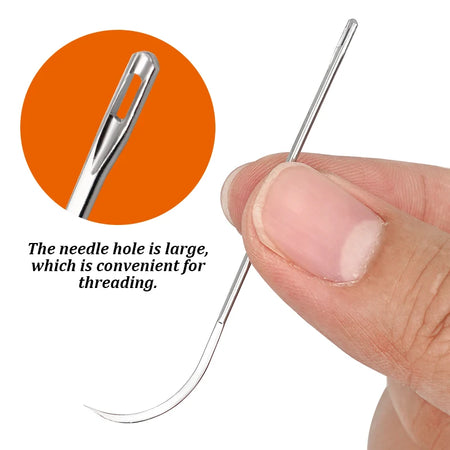 10 Pcs Farm Animals Suture Needles &ndash; High Quality Stainless