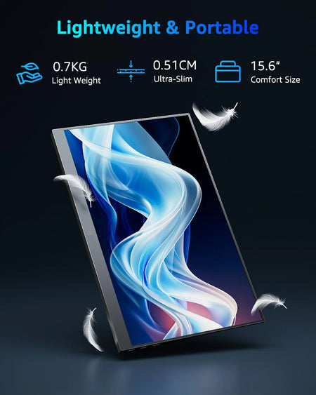 15.6 Inch Portable Monitor &ndash; Full HD 1080P IPS Screen