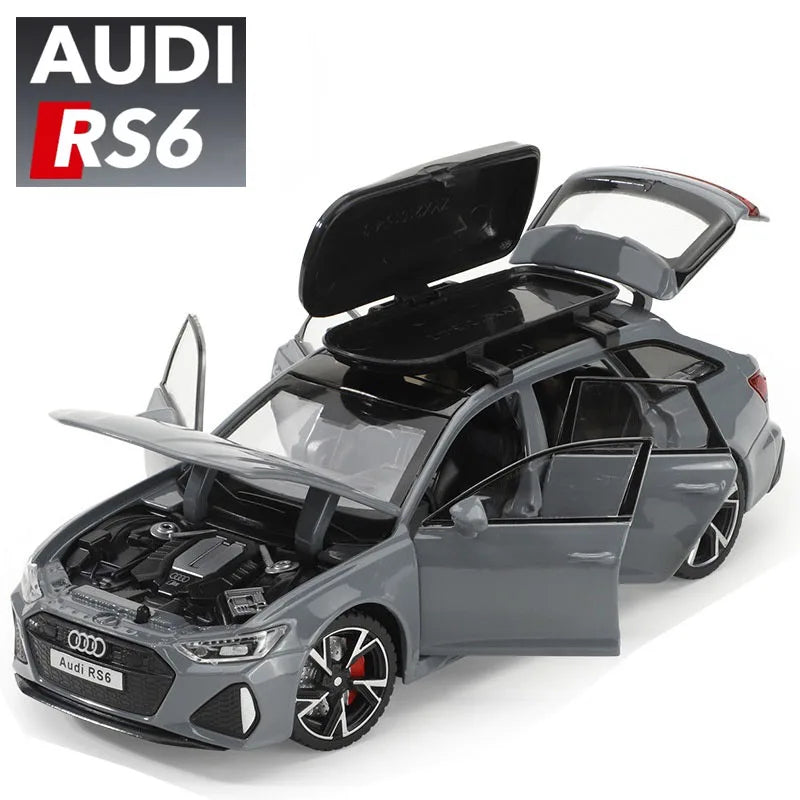 Model auta z kovu Diecast 1:32 pro Audi RS6 sběratelský kousek