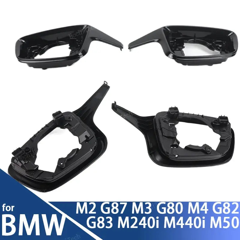 2pcs Rearview Mirror Cap Wing Side Mirror Cover Frame Fit For BMW M240i M440i I4 M50 M2 G87 M3 G80 M4 G82 G83 Replacement by InterCyprus Trading Ltd