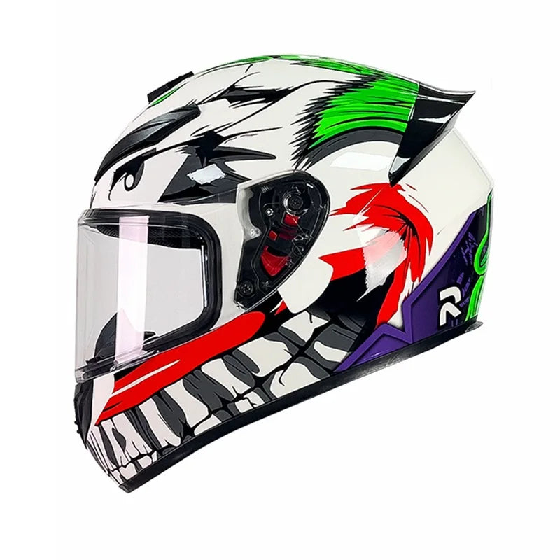DOT Certified Venom Full Face Motorcycle Helmet for Ultimate Safety and Style