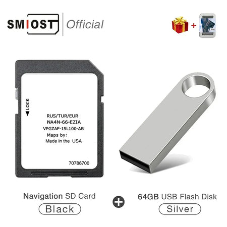 FIAT Spider Sat Nav SD Card - Europe Russia Turkey Maps