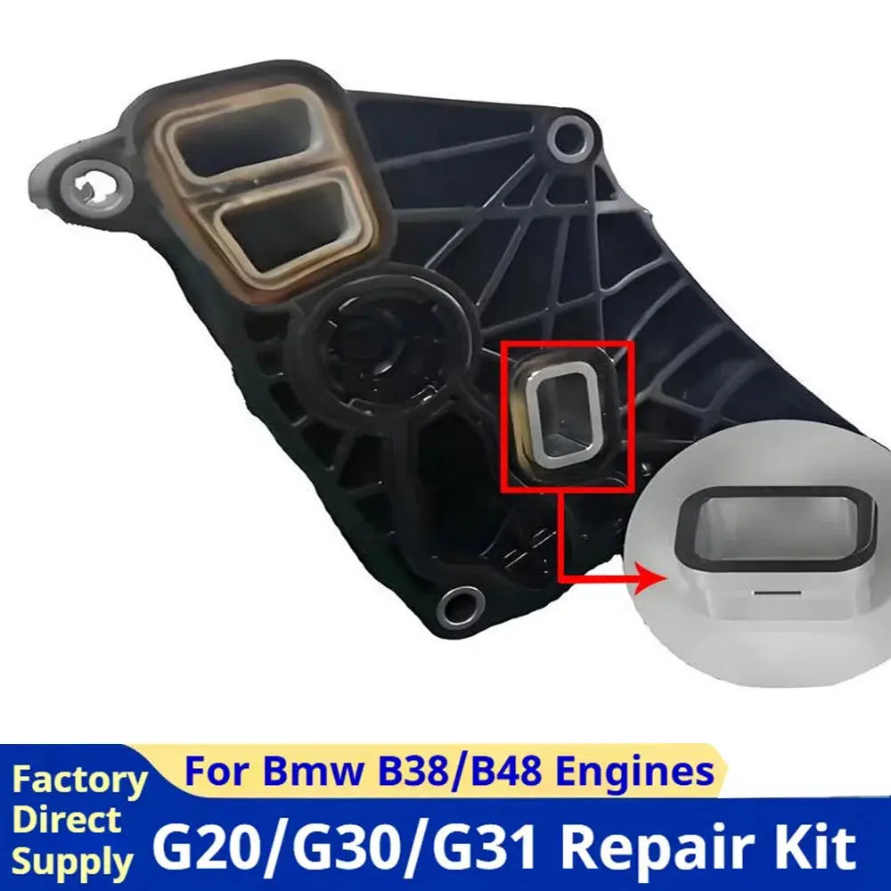 For BMW B38 B48 G20 G30 G38 Engine Oil Base Repair Kit Maintenance Non-destructive Replacement BMW 3 5 Series by InterCyprus Trading Ltd