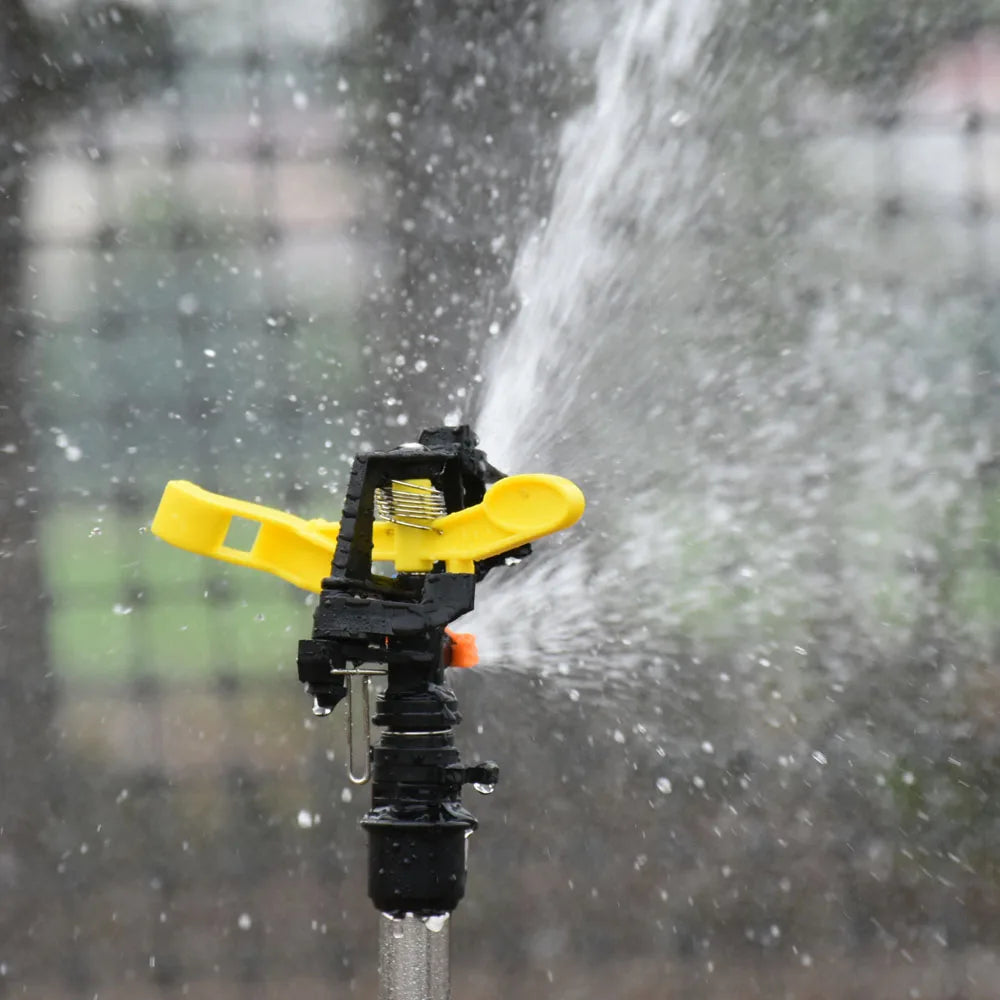360 Degree Rotating Jet Sprinklers | Double Outlet Rocker Nozzles for Efficient Garden Irrigation