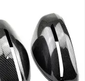 Side Wing Mirror Cover with Carbon Fiber for Audi TT TTS 8J MK2 R8 by InterCyprus Trading Ltd