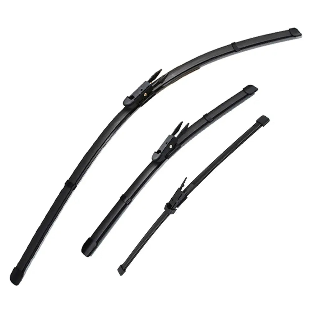 Misima Windshield Windscreen Wiper Blades For BMW X1 E84 Front Rear Window Set 2009 2010 2011 2012 2013 2014 2015 by InterCyprus Trading Ltd