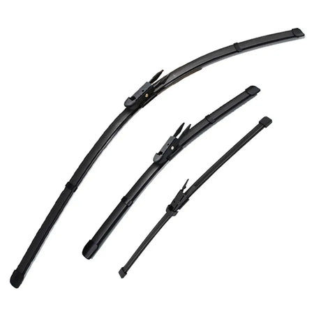 Misima Windshield Windscreen Wiper Blades For BMW X1 E84 Front Rear Window Set 2009 2010 2011 2012 2013 2014 2015 by InterCyprus Trading Ltd