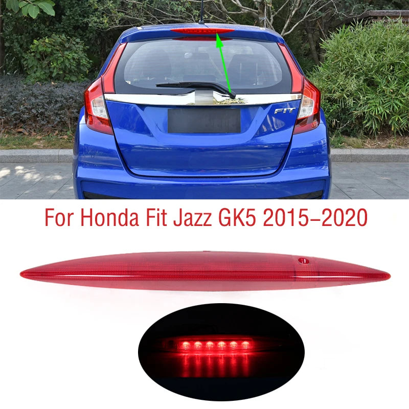 Trečiasis stabdžių žibintas Honda Fit Jazz GK5 2015-2020 su plastiko korpusu, aukštai montuojamas stabdymo signalas