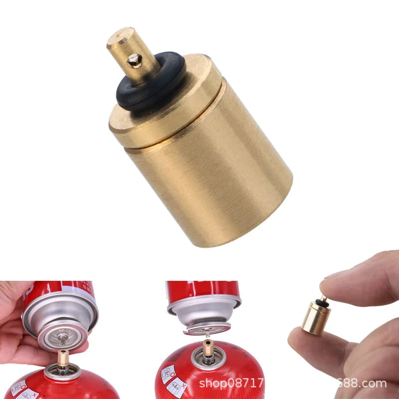 Versatile Butane Canister Refill Adapter for Camping Stoves