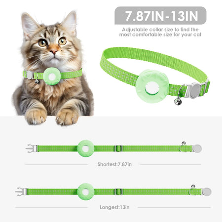 Cat GPS Tracker Collar With Elastic Buckle &ndash; No Monthly Fee