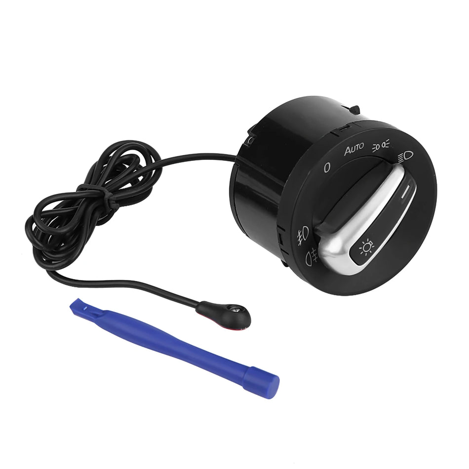 Comutator de control al farurilor VW Golf MK5 MK6 cu senzor de lumină