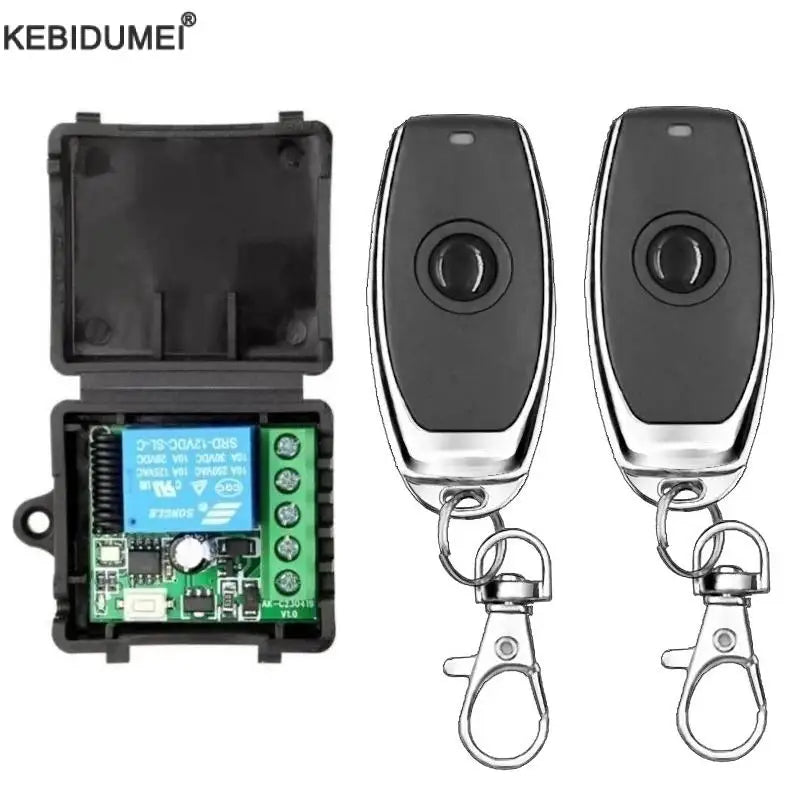 433MHz Wireless Remote Control Switch for DC 12V Electromagnetic Lock and Automation