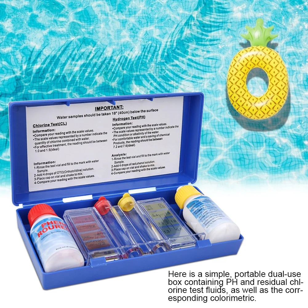 PH Testing Box Swimming Pool &ndash; Compact And Portable