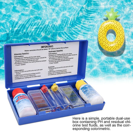 PH Testing Box Swimming Pool &ndash; Compact And Portable