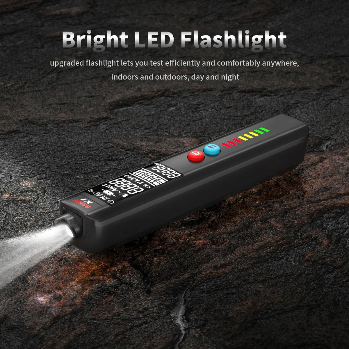 BSIDE X1 Voltage Detector &ndash; 3 Line LCD NCV Adjustable