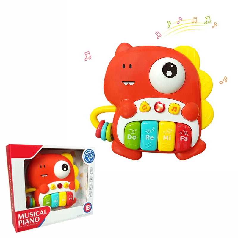 Coolplay Baby Electronic Piano &ndash; Fun Music and Light Features for Toddlers Dinosaur