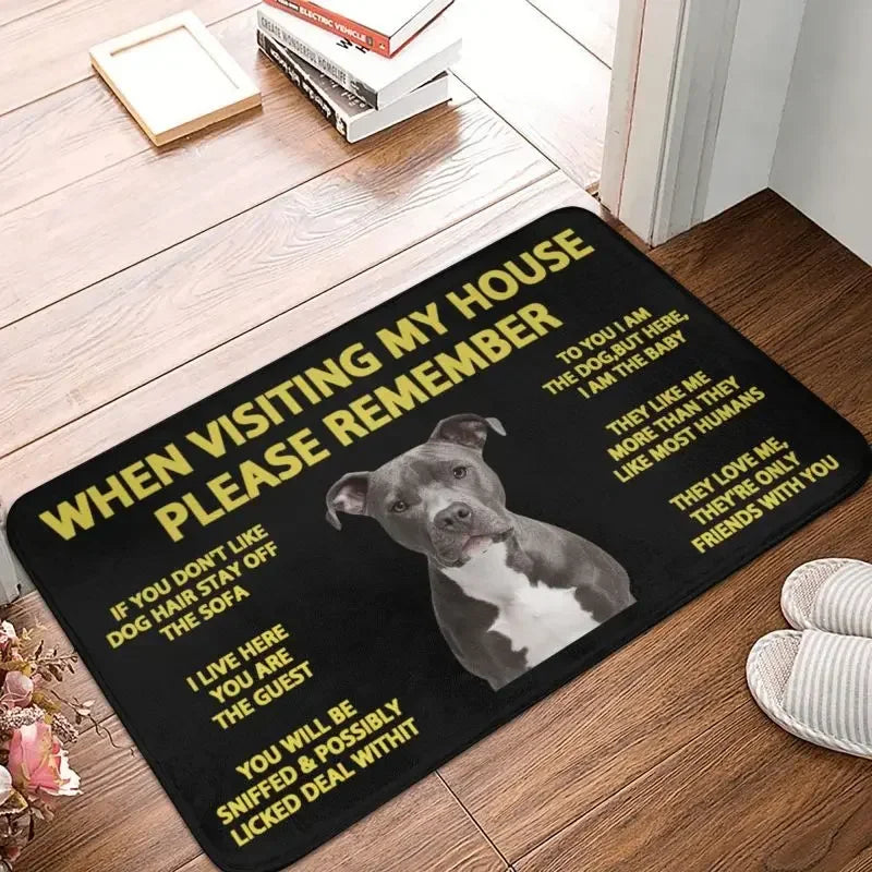 Zerbino American Pit Bull Terrier Antiscivolo Impermeabile