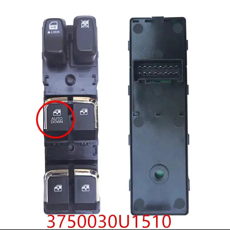 1Pcs Left Hand Driver Power Master Window Switch For JAC T6 S5 Car elevator Switch Assembly 3750030U1510 3750030U1512 by InterCyprus Trading Ltd