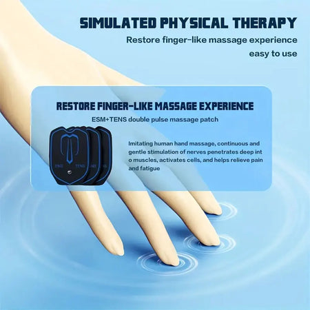 Professional TENS Unit Muscle Stimulator - 6 Modes &amp; 19 Intensity Levels