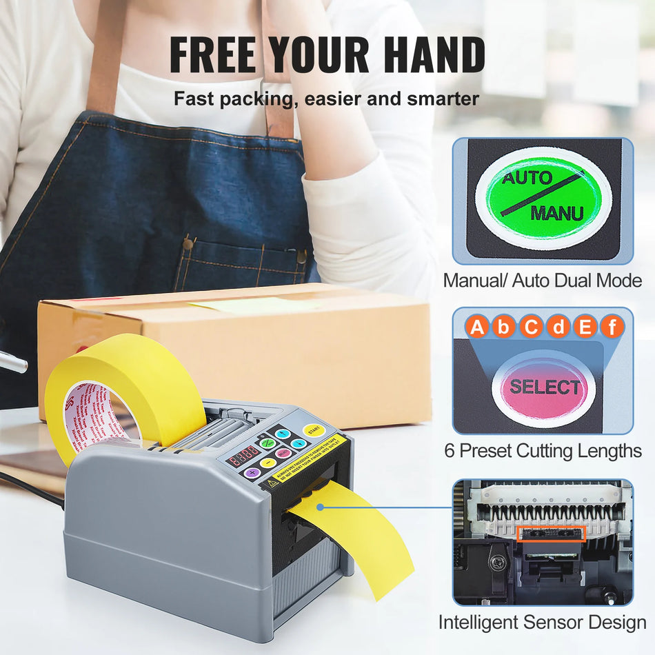 ZCUT-9 Automatische Tape Snijmachine - Auto Snijden