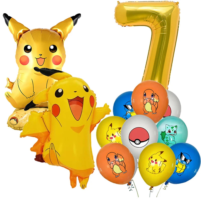 Birthday Party Decoration Set - Balloons, Tableware &amp; More