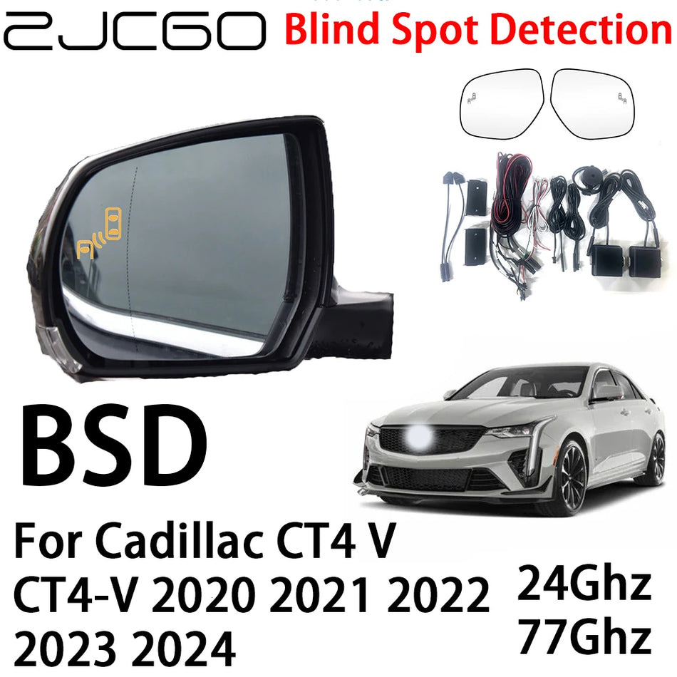 Sistema di Avviso Radar per Angolo Morto Cadillac CT4-V, Allerta di Guida Sicura