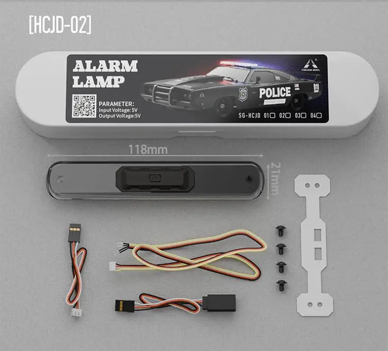 RC Car Roof Lamp 7 Colors LED Light Bar &ndash; 12 Modes HCJD-02