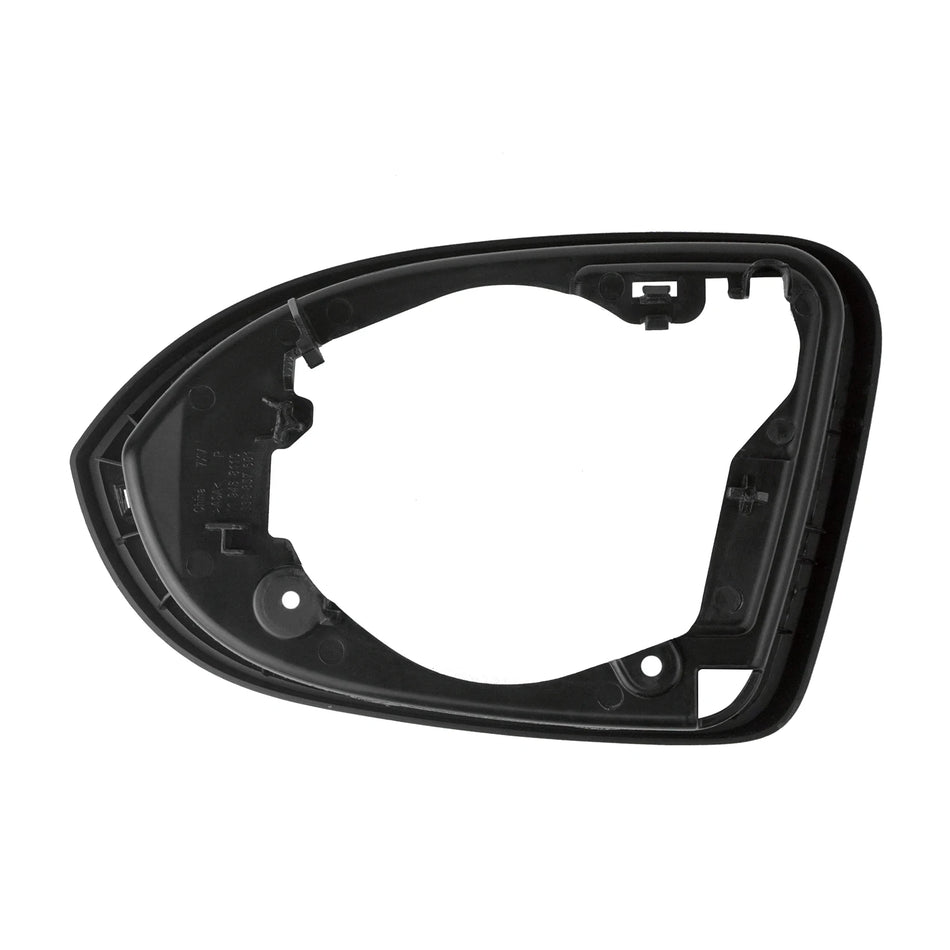 Πλαίσιο Κάλυψης Καθρέφτη για Volkswagen Passat B8 Δεξιά Εξωτερική Πλευρική Καθρέφτη σε Μαύρο Πλαστικό