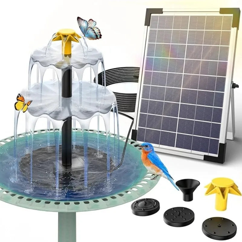 6W/10W Solar Fountain Pump &ndash; Direct Drive Performance