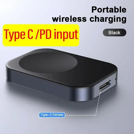 VIKEFON Apple Watch Charger &ndash; Magnetic 2.5W Fast Charging Type C PD input