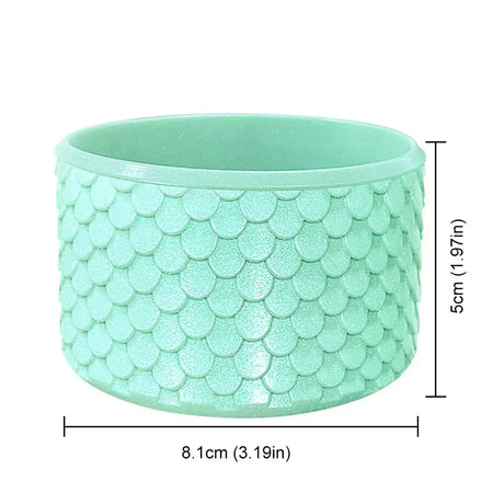 Silicone Boot Sleeve For 20oz 30oz 40oz Water Bottles Green