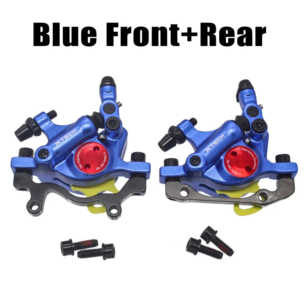 ZOOM HB100 Hydraulic Disc Brake Calipers &ndash; High Performance MTB Braking Blue A Pair