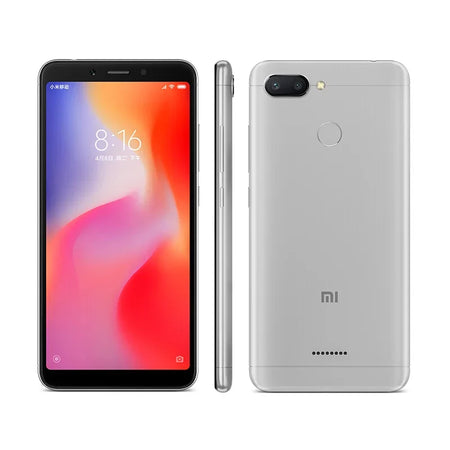 Redmi 6 Global ROM Smartphone &ndash; Long Battery 13000mAh Grey / 4GB 64GB 1