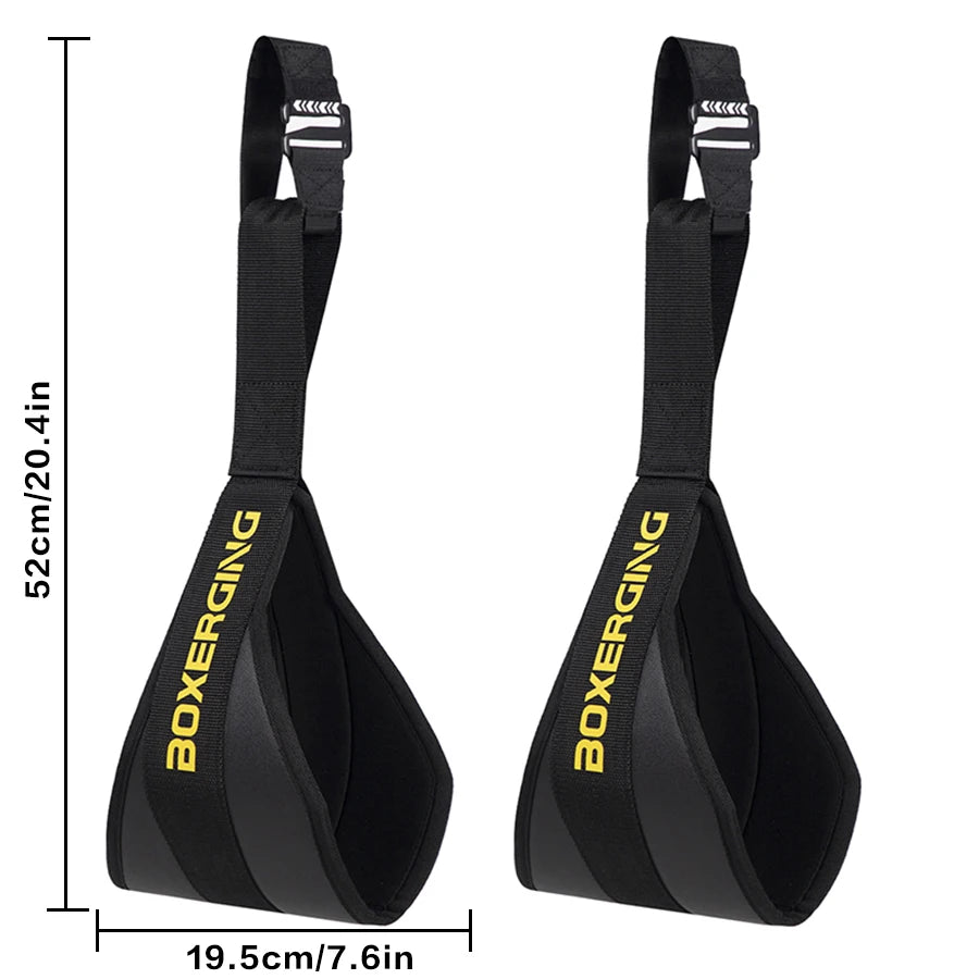 Cinto de Músculos Abdominais com Slinges AB Pendurados para Pull Ups e Treino