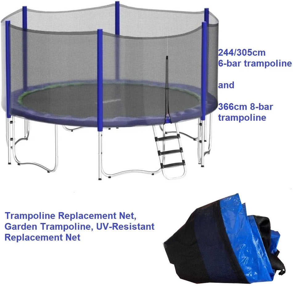 Zamenjava varnostne mreže za trampolin okrogla okvir 244/305/366cm