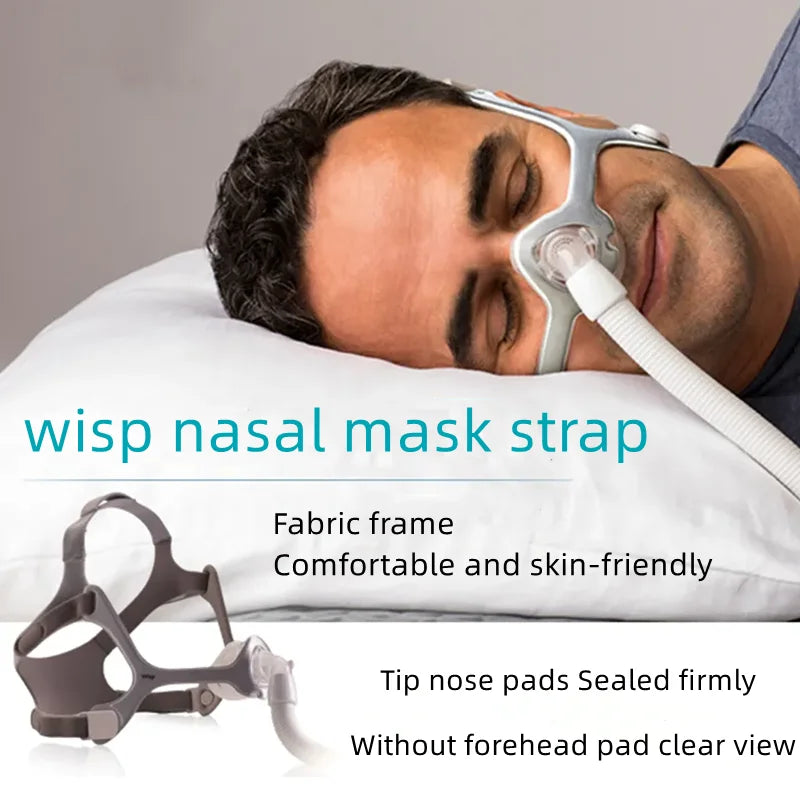 Cadru din material textil Wisp pentru masca CPAP nazală, piesă de schimb pentru apneea în somn