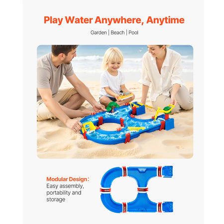 SucceBuy Water Play Table &ndash; Includes 39 Accessories
