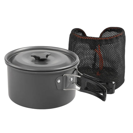 Lightweight Camping Cookware Kit for Outdoor Adventures Stockpot