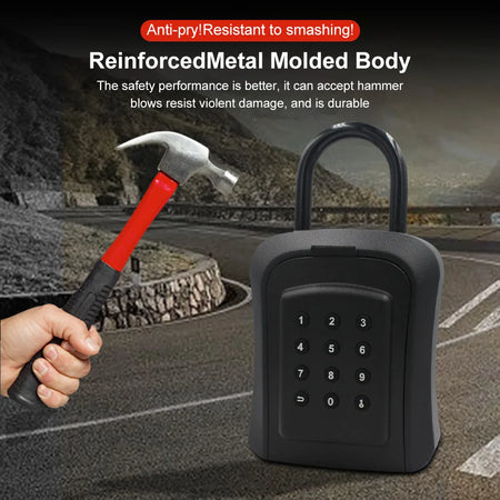 TTLock K01C Bluetooth Smart Padlock - IP65 Waterproof