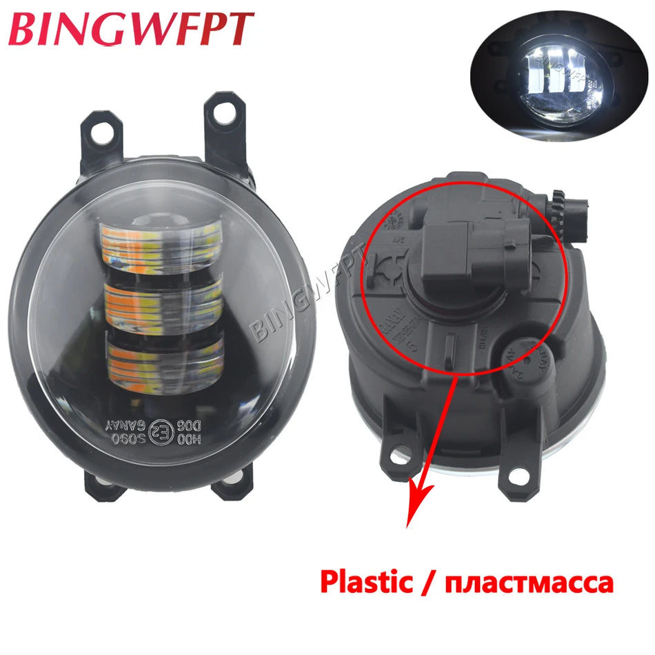Miglas lukturi Hroms LED miglas luktura apmale Toyota Camry XV40