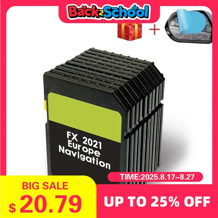 FX 2021 Sat Nav Navigation Map SD Card &ndash; High Speed