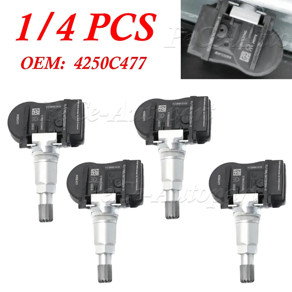TPMS Tire Pressure Sensors 433MHz for Mitsubishi ASX Lancer Outlander 4250C477