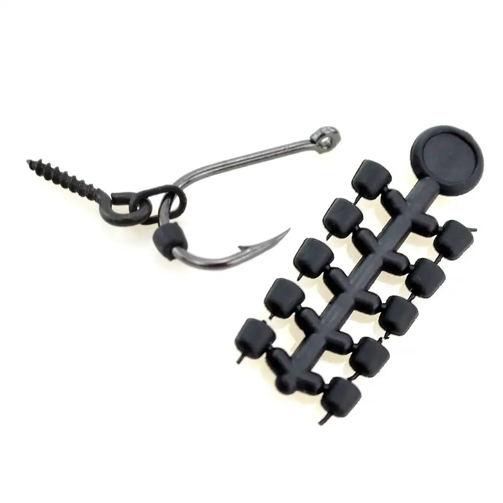 Carp Fishing 50Pcs Rubber Beads Hook Stops For Chod Rigs