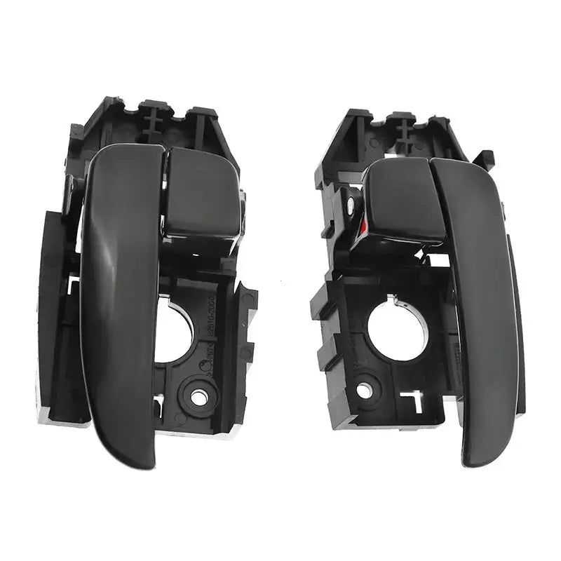 Interior Door Handle Set Black ABS for Hyundai Elantra 2001-2006 by InterCyprus Trading Ltd