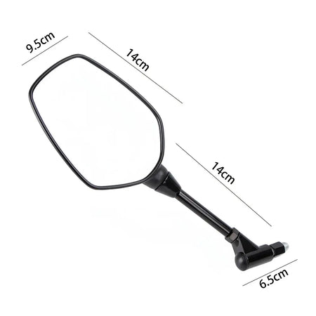 Motorcycle Rearview Mirror Side Mirror Reflector Accessories Rearview Mirror Assembly For CFMOTO MT800 MT 800 MT700 MT 800 700 by InterCyprus Trading Ltd
